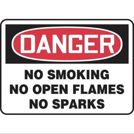 Accuform OSHA DANGER SAFETY SIGN NO SMOKING MSMK118XL MSMK118XL